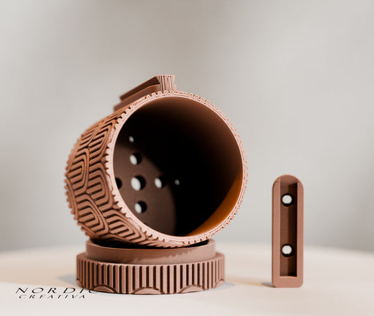 Wall Planter with Hidden Drip Tray