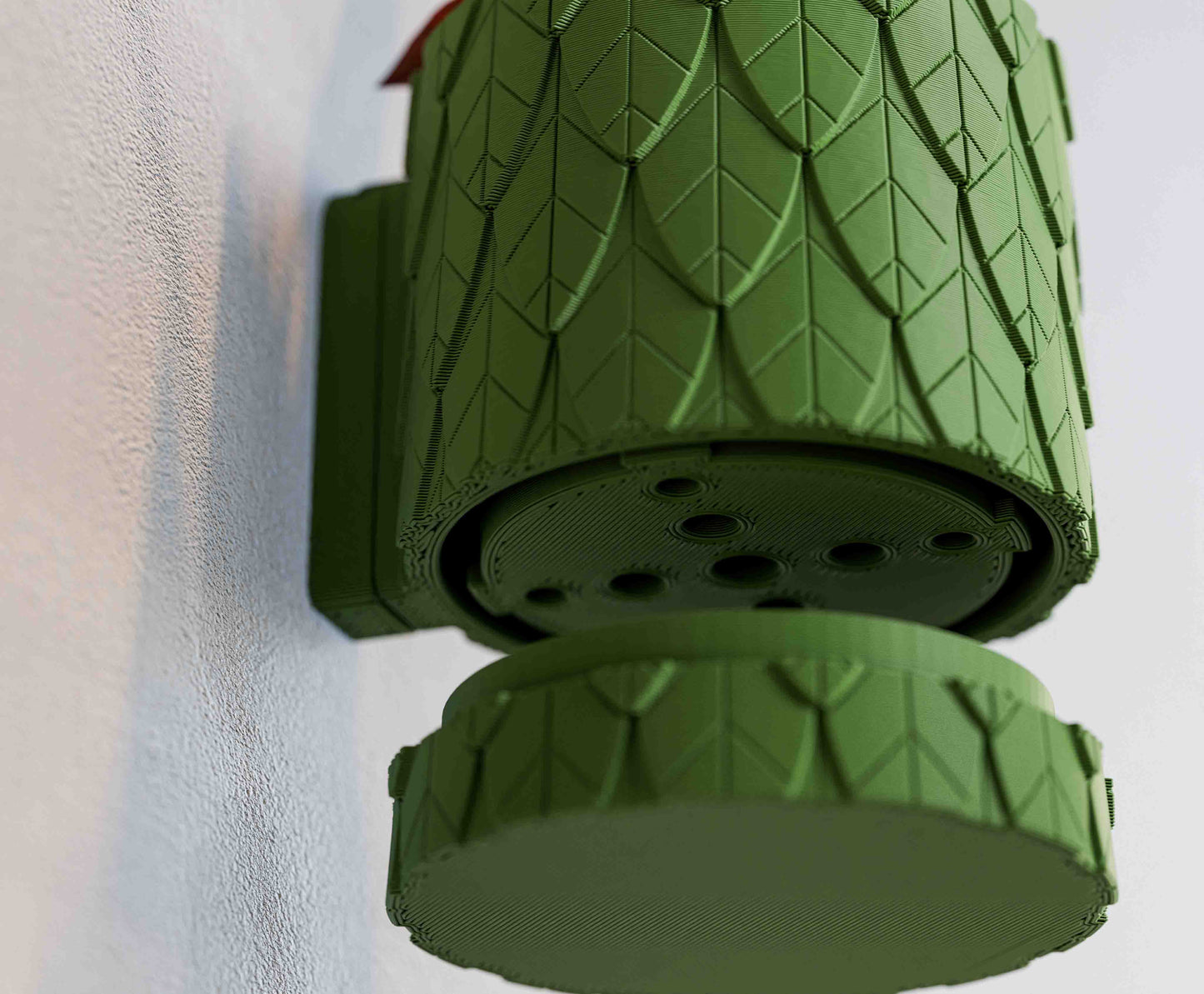 Wall Planter with Hidden Drip Tray