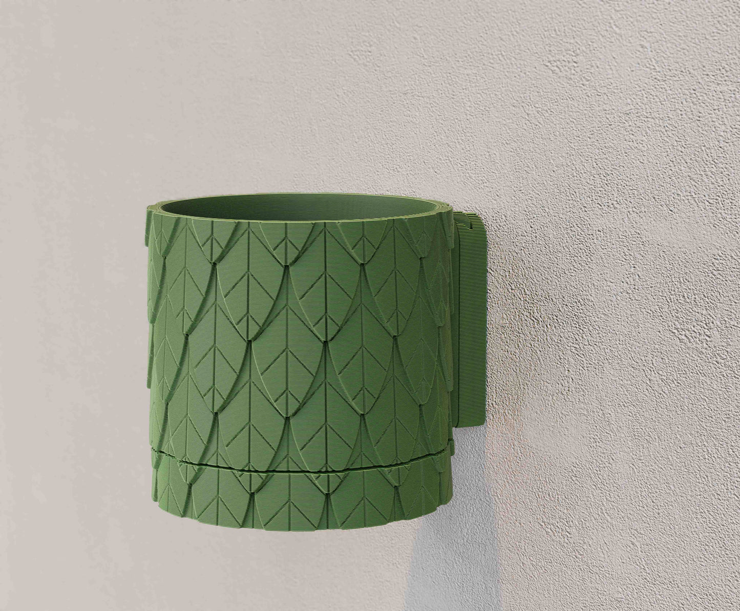 Wall Planter with Hidden Drip Tray