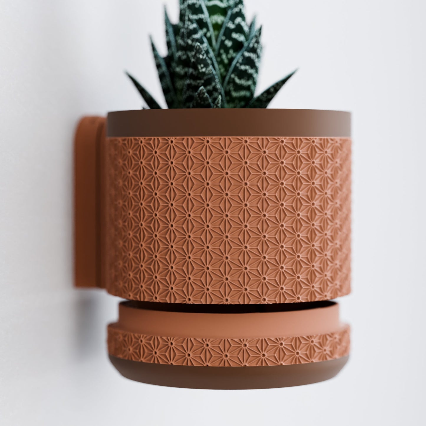 Wall Planter with Hidden Drip Tray