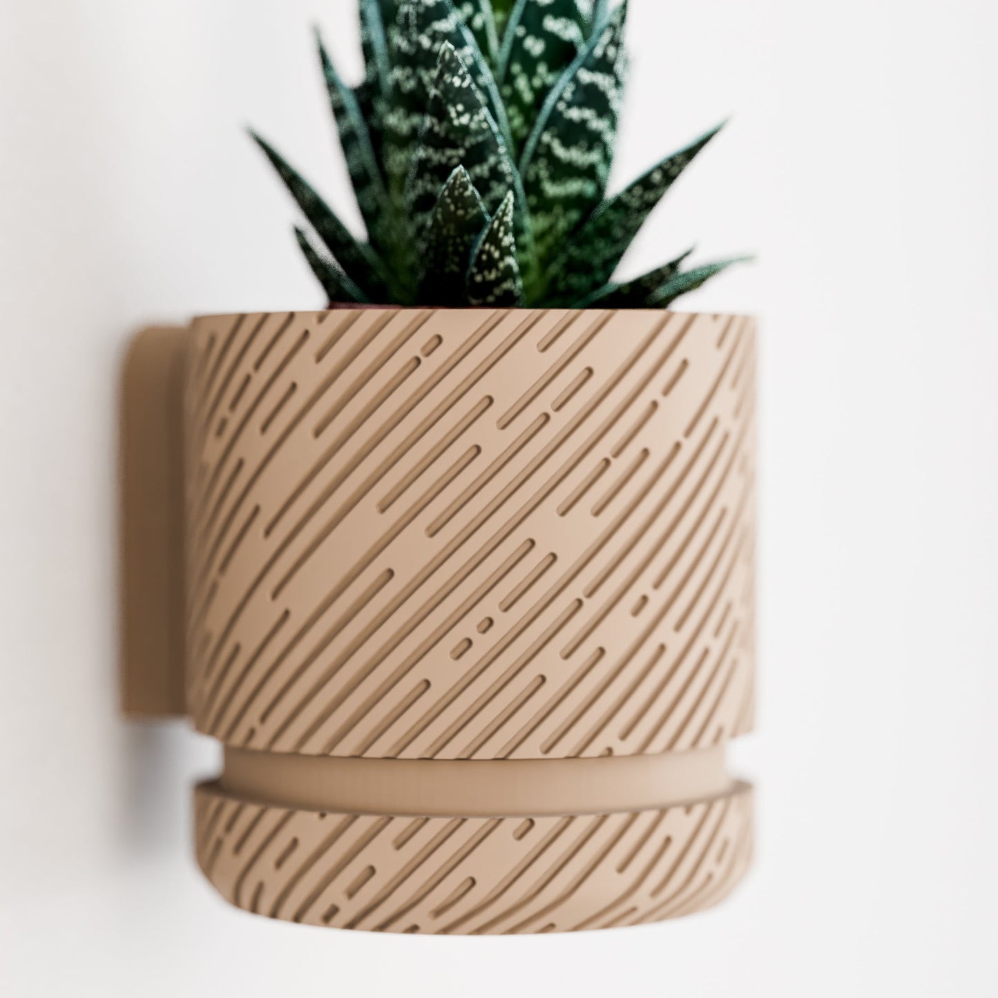 Wall Planter with Hidden Drip Tray
