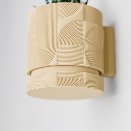 Wall Planter with hidden drip tray