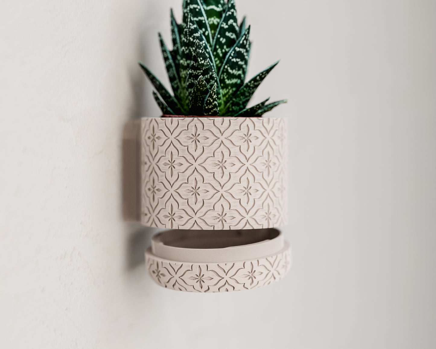 Wall Planter with hidden drip tray