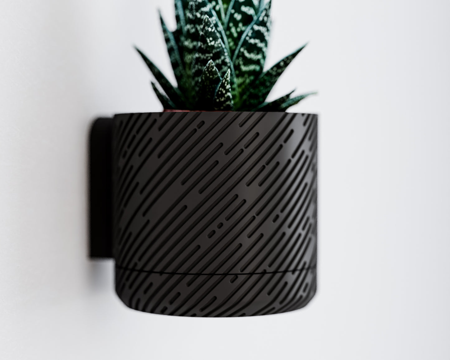Wall Planter with Hidden Drip Tray