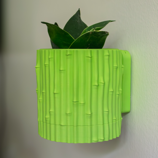 Wall Planter with Hidden Drip Tray